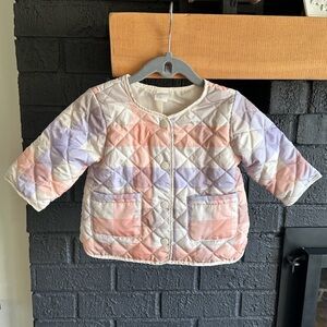 Pastel Quilted Kids Jacket
